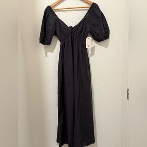 Elegant Black Maxi Dress